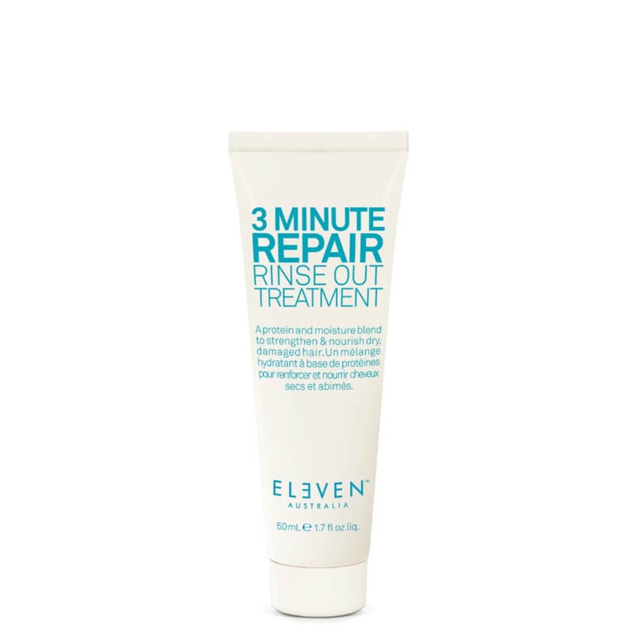 Eleven 3 Minute Repair Rinse Out Treatment for Dry Damaged Hair - 50ml