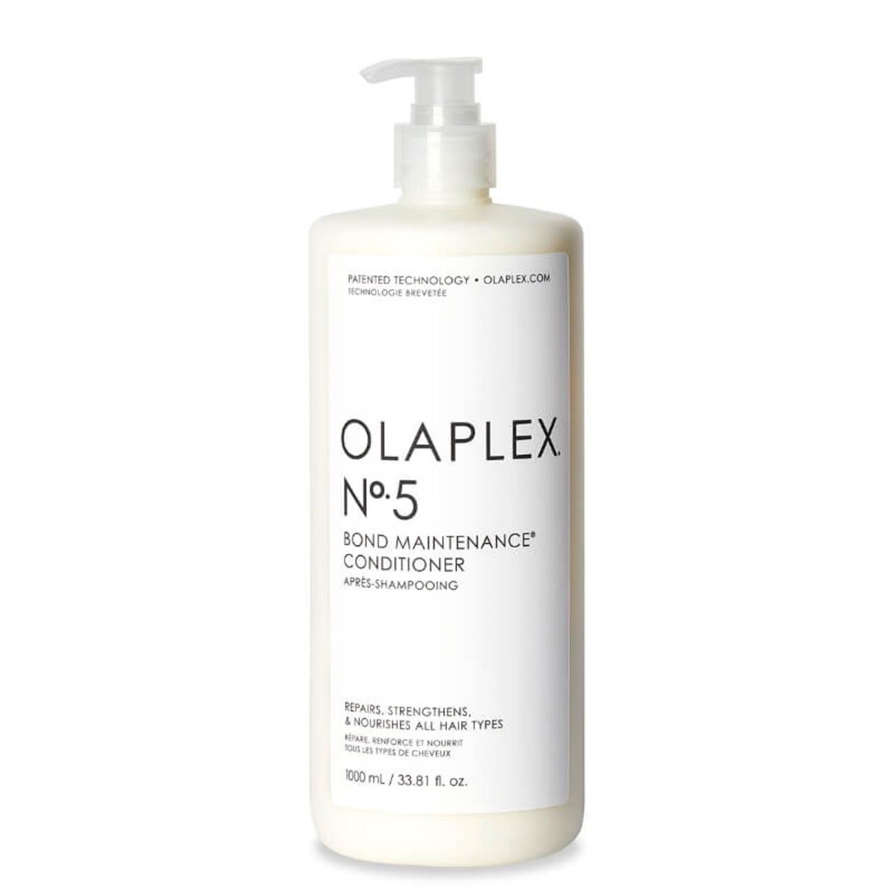 Olaplex No.5 Bond Maintenance Conditioner for All Hair Types - Repairs, Strengthens & Nourishes - 1000ml