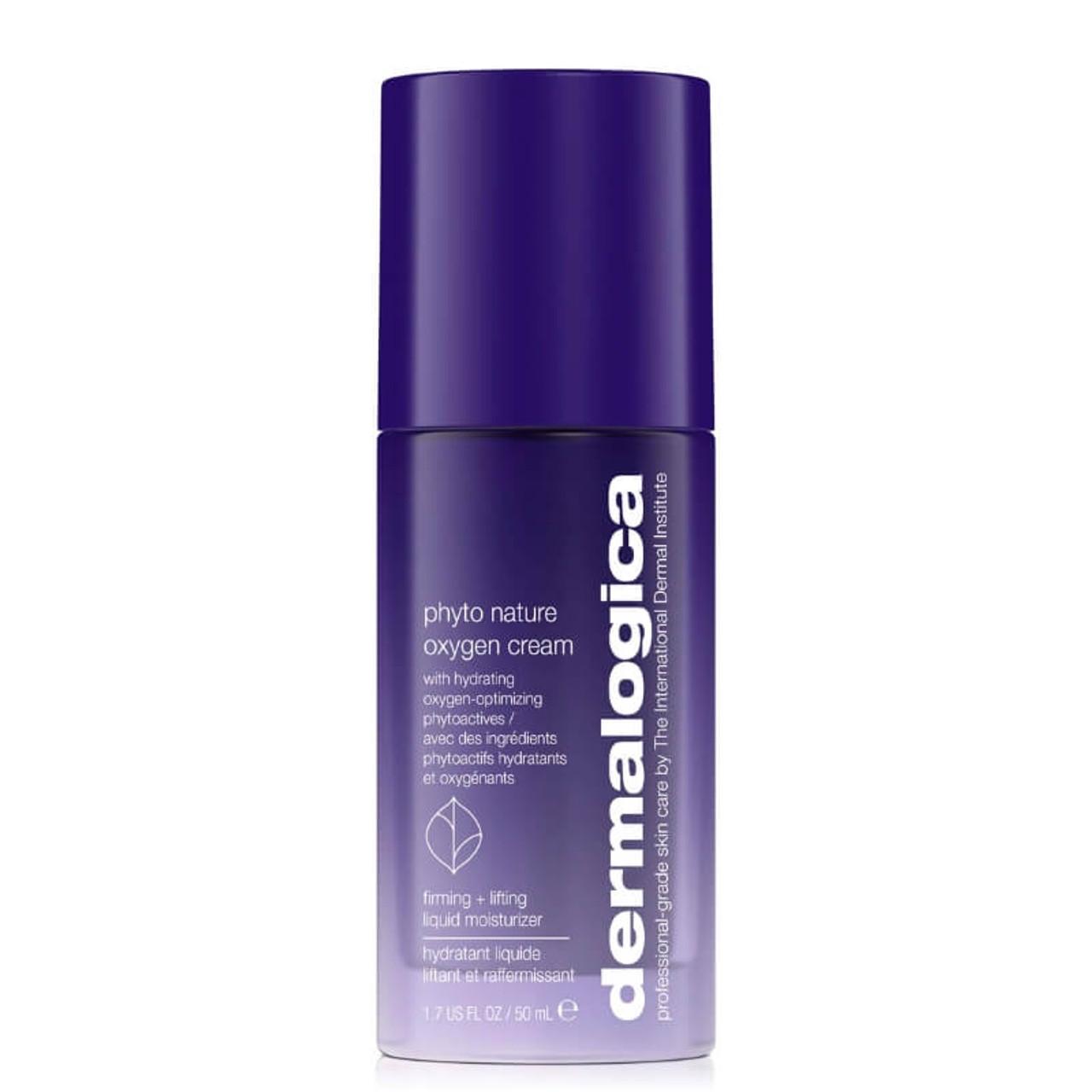 Dermalogica Phyto Nature Oxygen Cream with hydrating, oxygen-optimizing phytoactives, firming and lifting liquid moisturizer