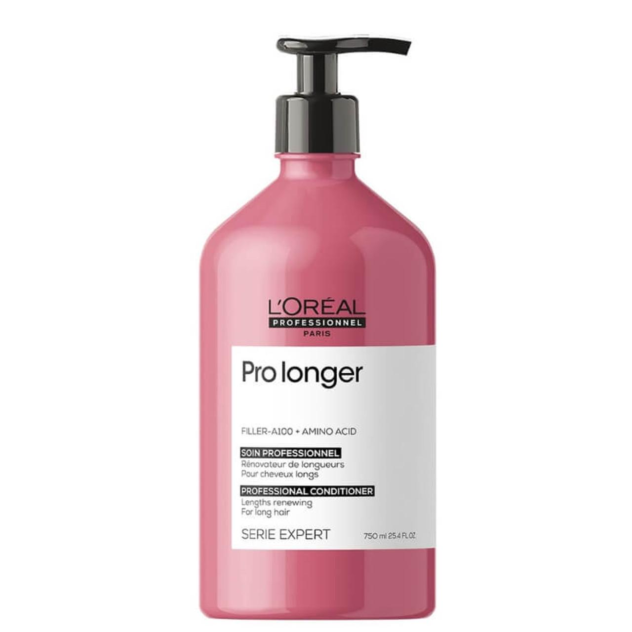 L'Oréal Professionnel Pro Longer Conditioner for long hair, strengthens hair, reduces breakage, thicker hair, 750ml