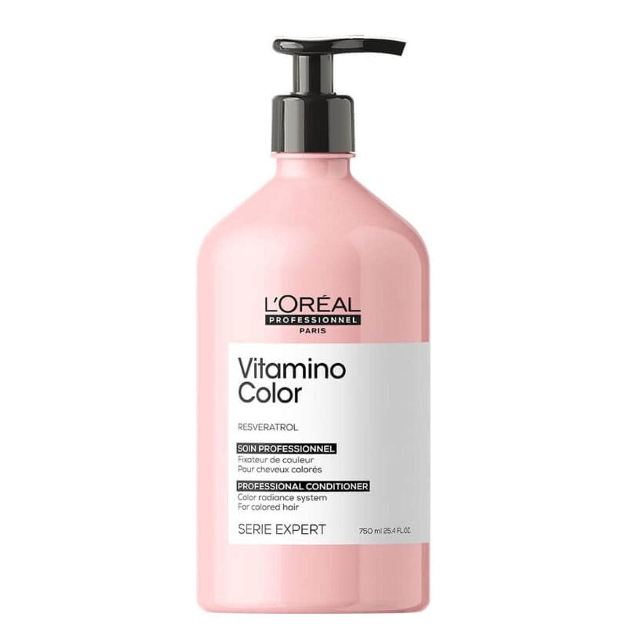 L'Oréal Professionnel Vitamino Color Conditioner for Colored Hair 750ml with RESVERATROL