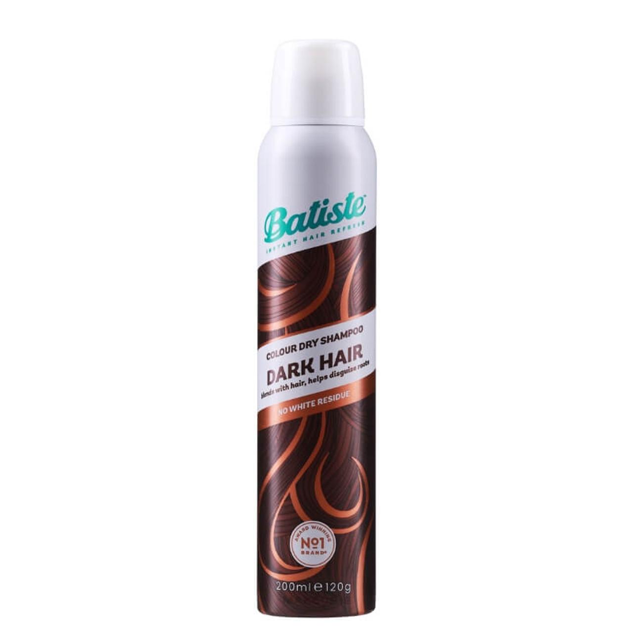 Batiste Dry Shampoo Dark Hair 200ml - No White Residue
