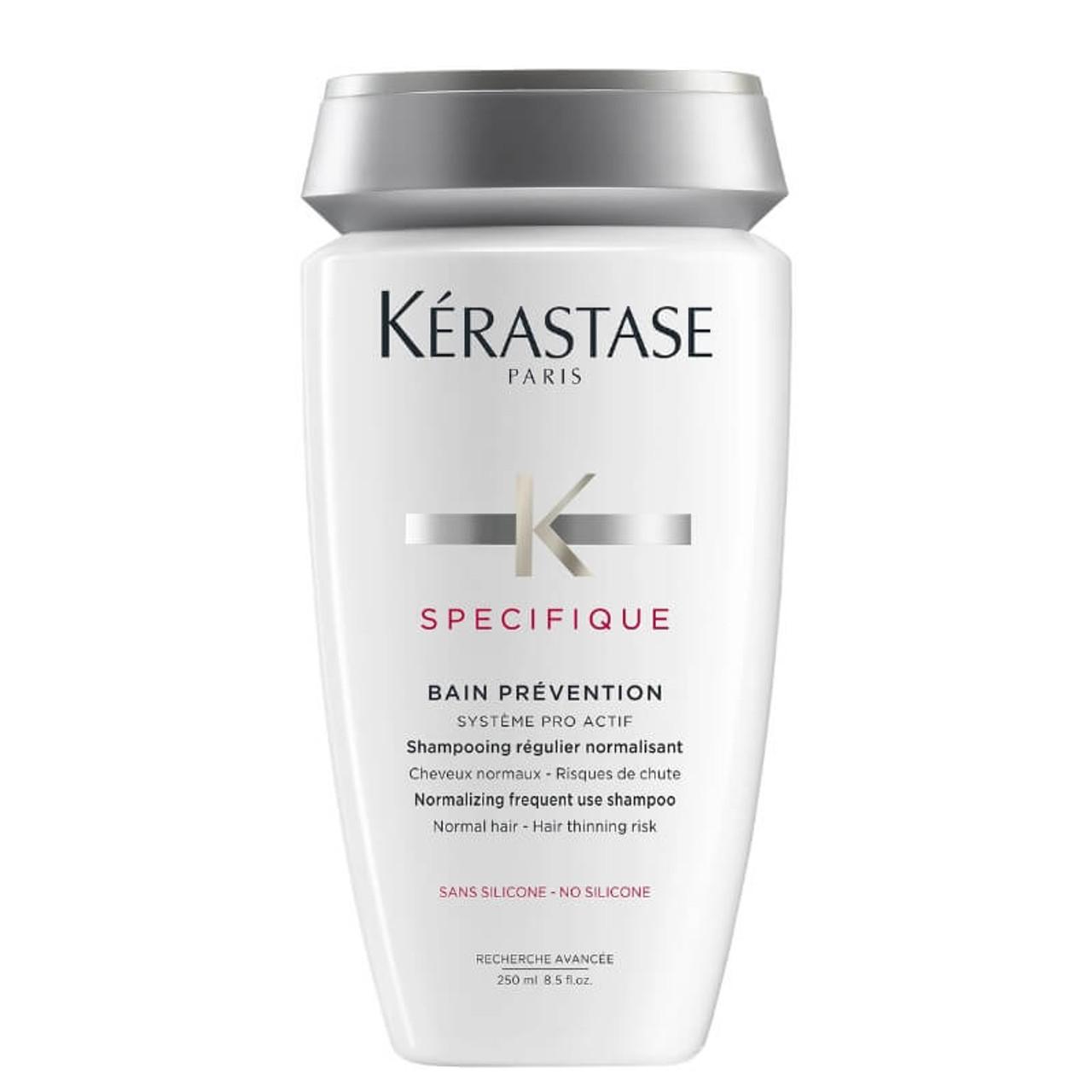 Kérastase Specifique Bain Prévention Shampoo 250ml for Hair Thinning and Normal Hair - No Silicone