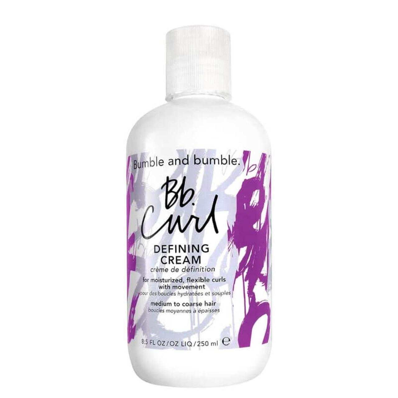 Bumble & Bumble Curl Defining CREAM for moisturized, flexible curls with movement - Size 250ml