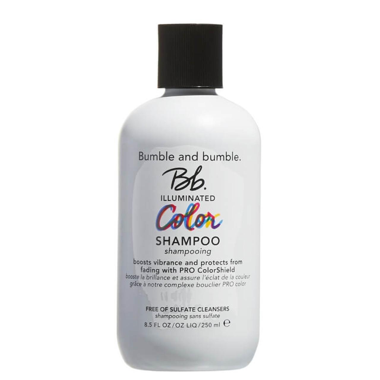 Bumble & Bumble Illuminated Color Shampoo - 250ml, boosts vibrance and protects from fading, free of sulfate cleansers