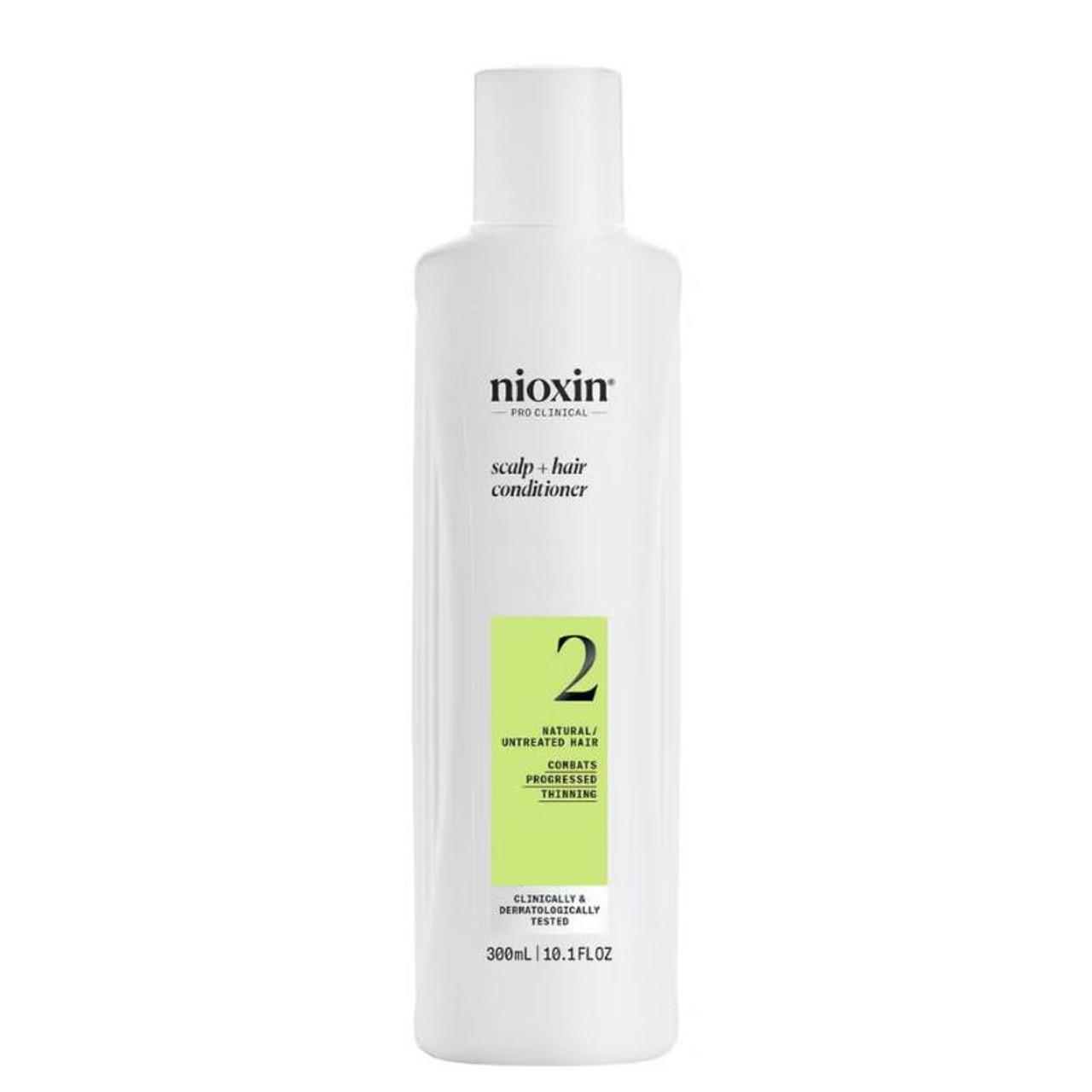 Nioxin Scalp + Hair Conditioner 300ml for Natural/Untreated Hair - Combats Progressed Thinning