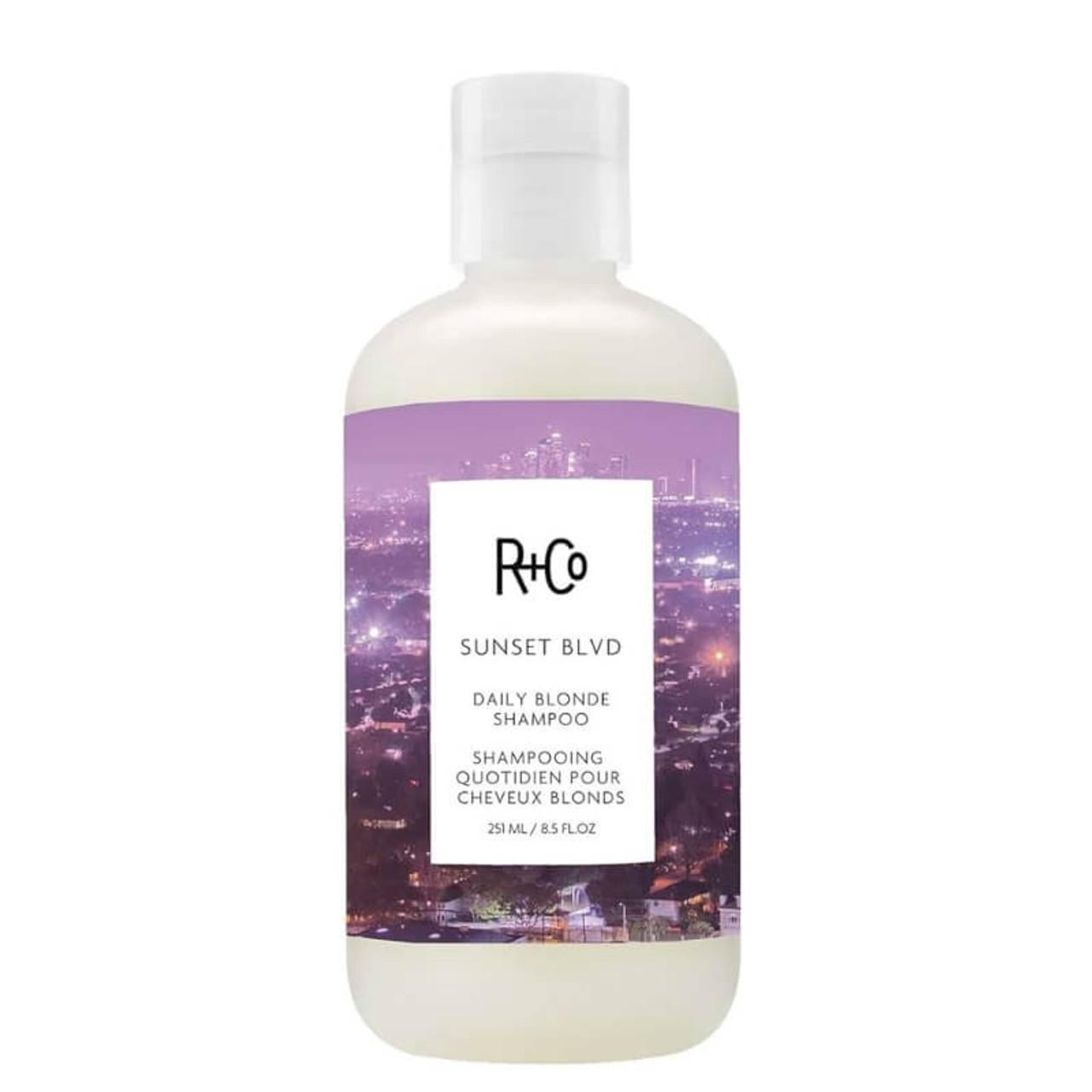 R+Co Sunset Blvd Daily Blonde Shampoo 251ml for Blonde Hair