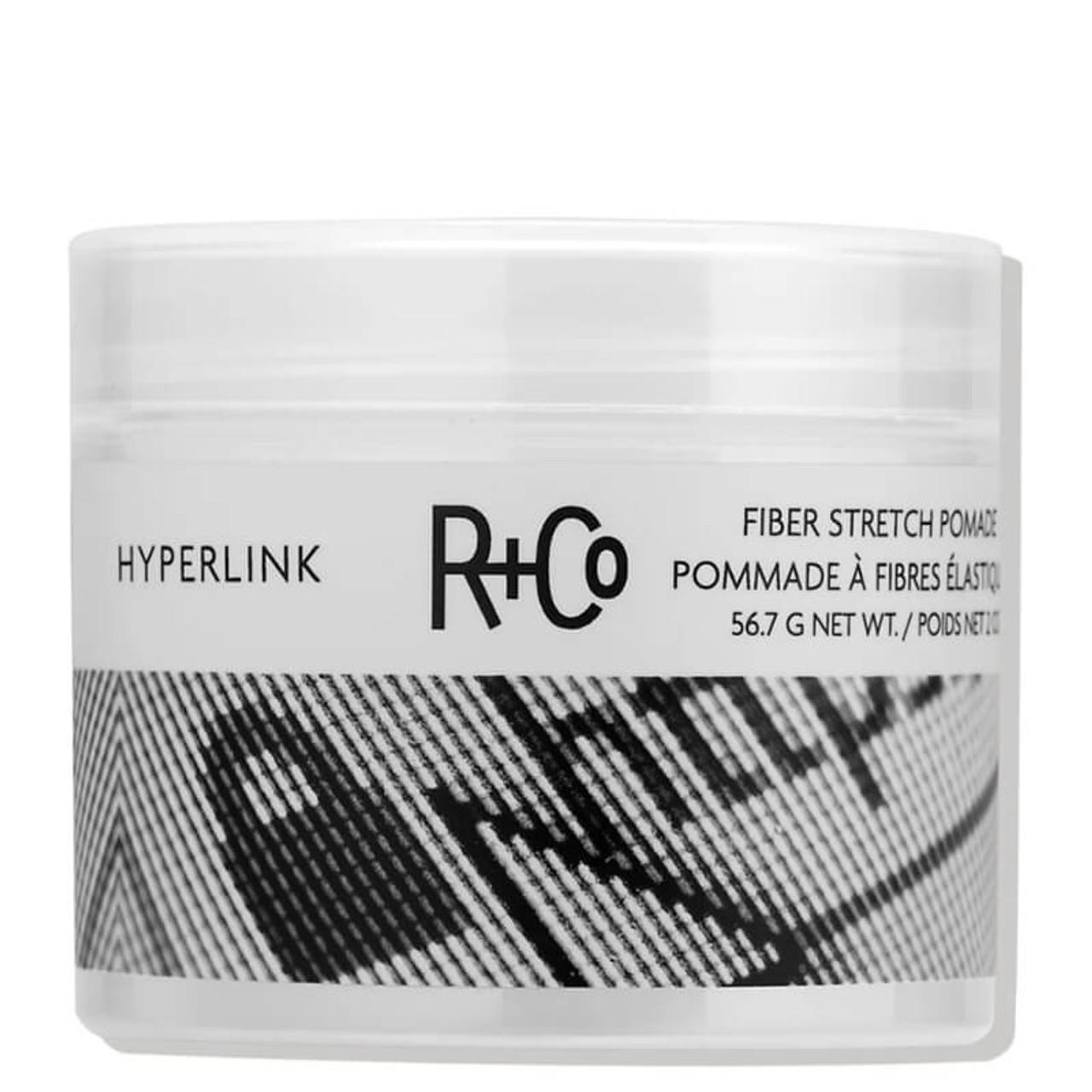 R+Co Hyperlink Fiber Stretch Pomade 56.7g for All Hair Types