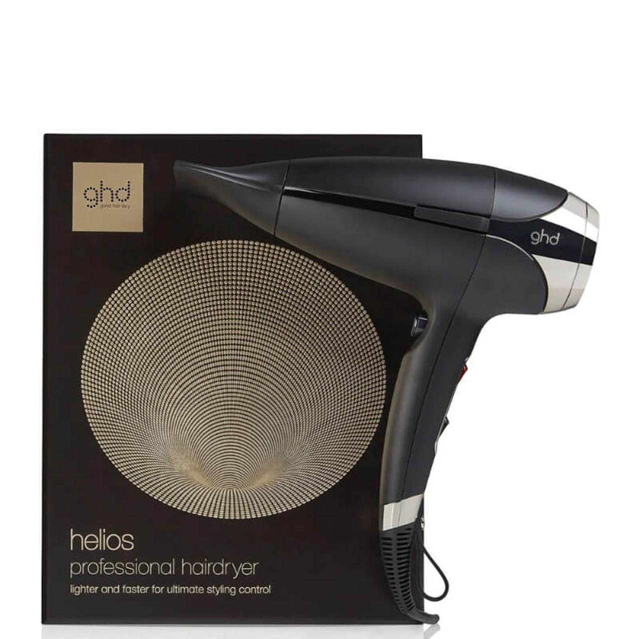 ghd Helios Professional Hair Dryer - Black, Faster Styling, Salon Quality