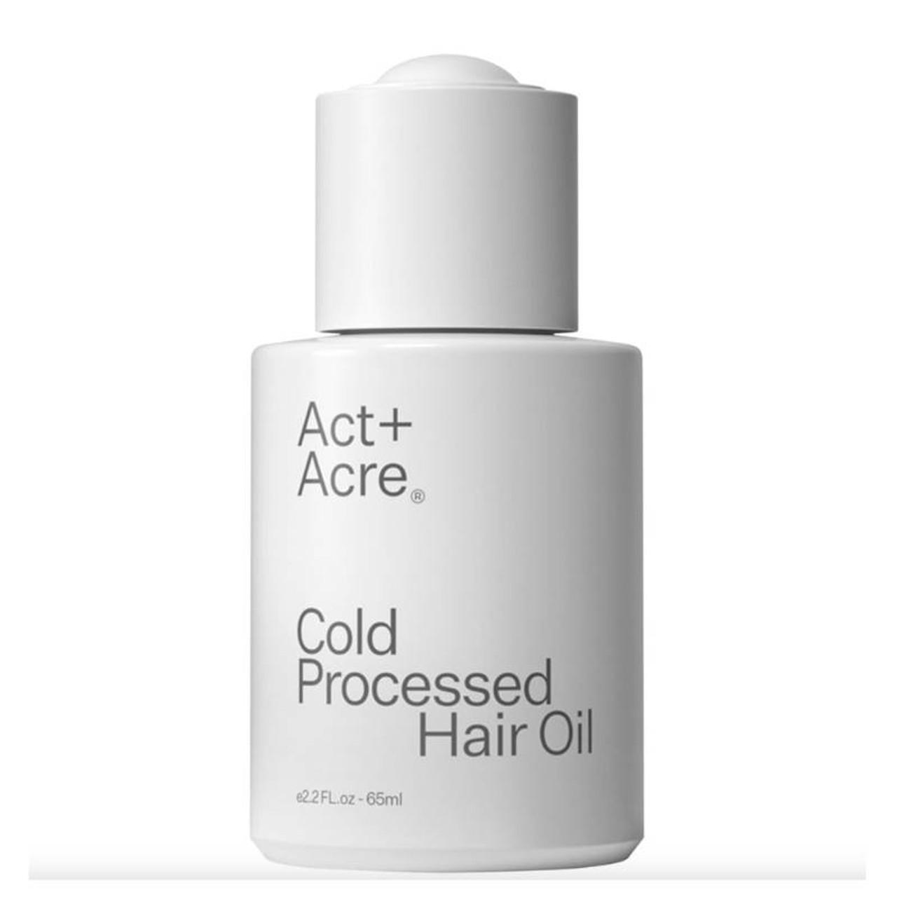 Act + Acre Cold Processed Hair Oil Size 65ml