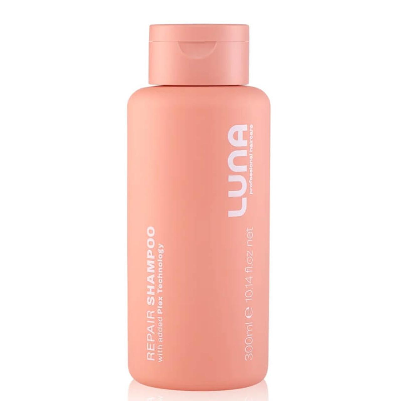 Luna Repair Shampoo for Dry and Damaged Hair 300ml with Plex Technology