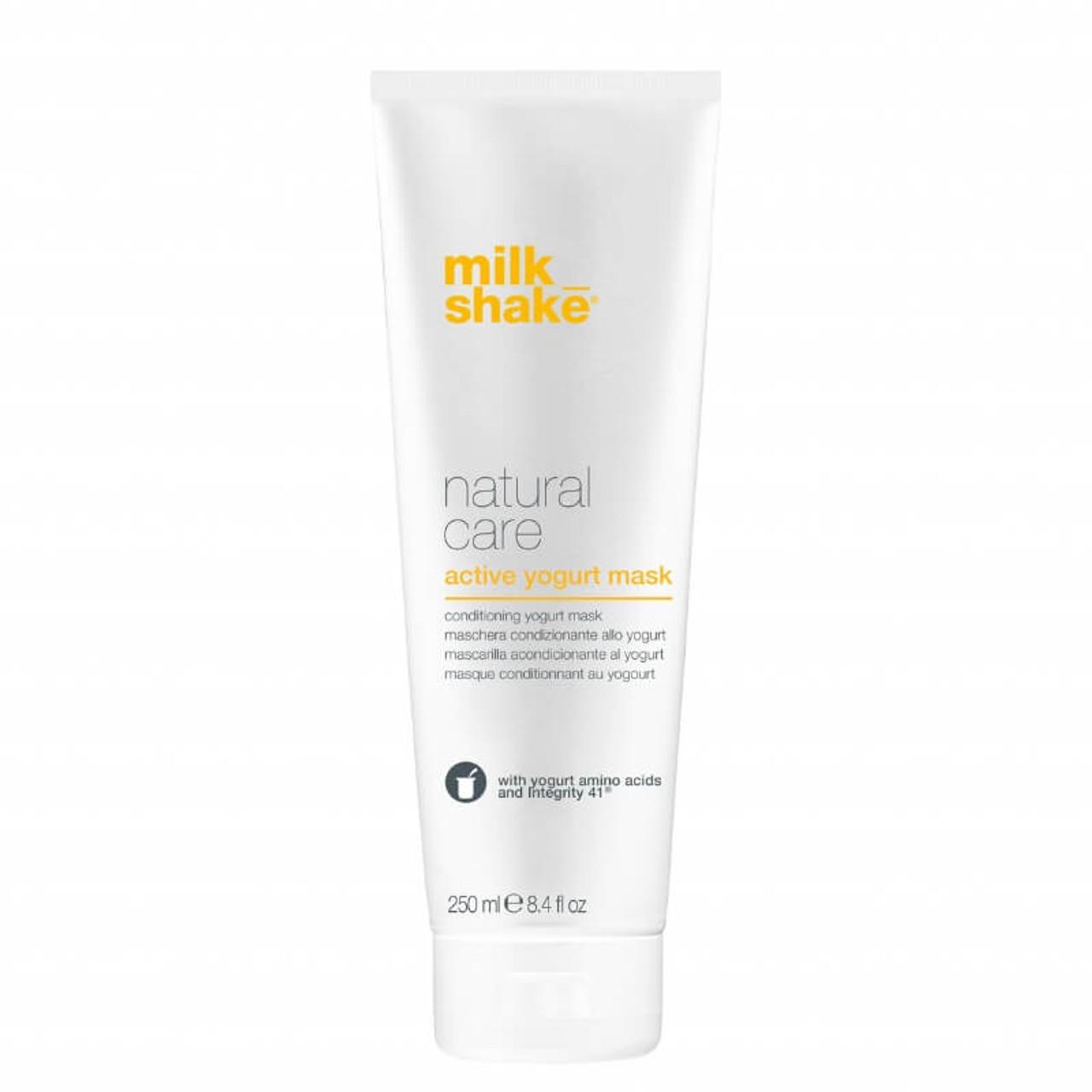 milk_shake Natural Care Active Yogurt Mask 250ml for All Hair Types with Yogurt Amino Acids and Integrity 41