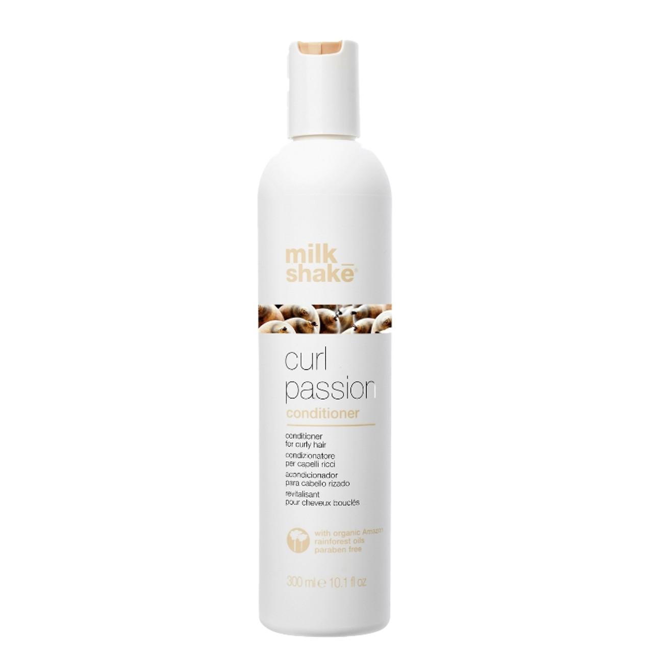 milk_shake Curl Passion Conditioner for Curly Hair 300ml Paraben-free Hydrating