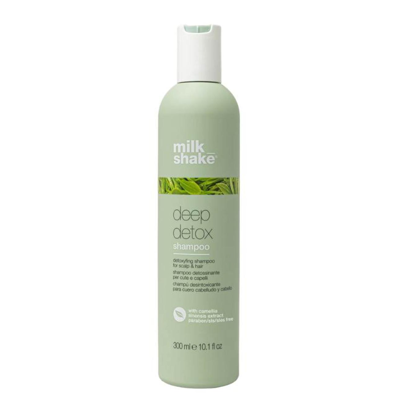 milk_shake Deep Detox Shampoo for All Hair Types - Detoxifying, Cleansing, Refreshing - 300ml