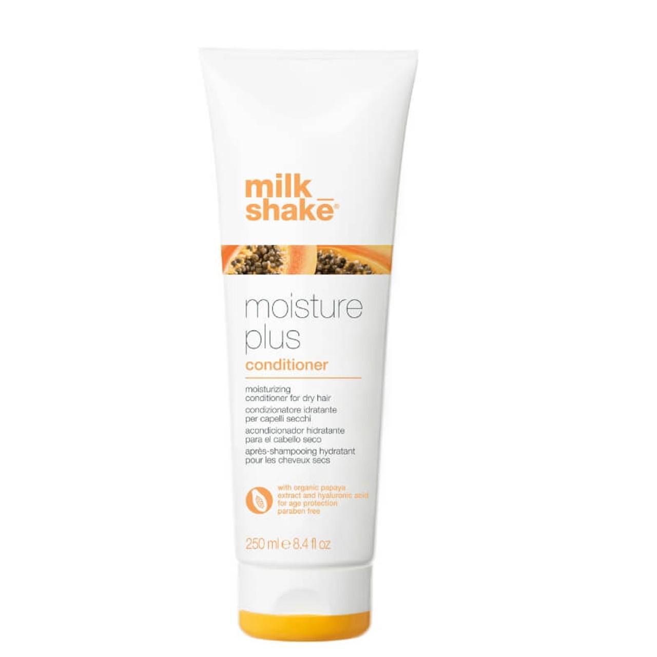 milk_shake Moisture Plus Conditioner for Dry Hair - Moisturizing - 250ml - Organic Papaya Extract & Hyaluronic Acid