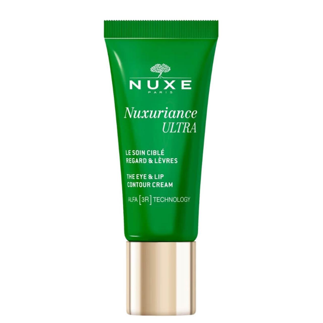 NUXE Nuxuriance ULTRA Eye & Lip Contour Cream 15ml, Targets Expression Lines, ALFA [3R] TECHNOLOGY, Eye Cream