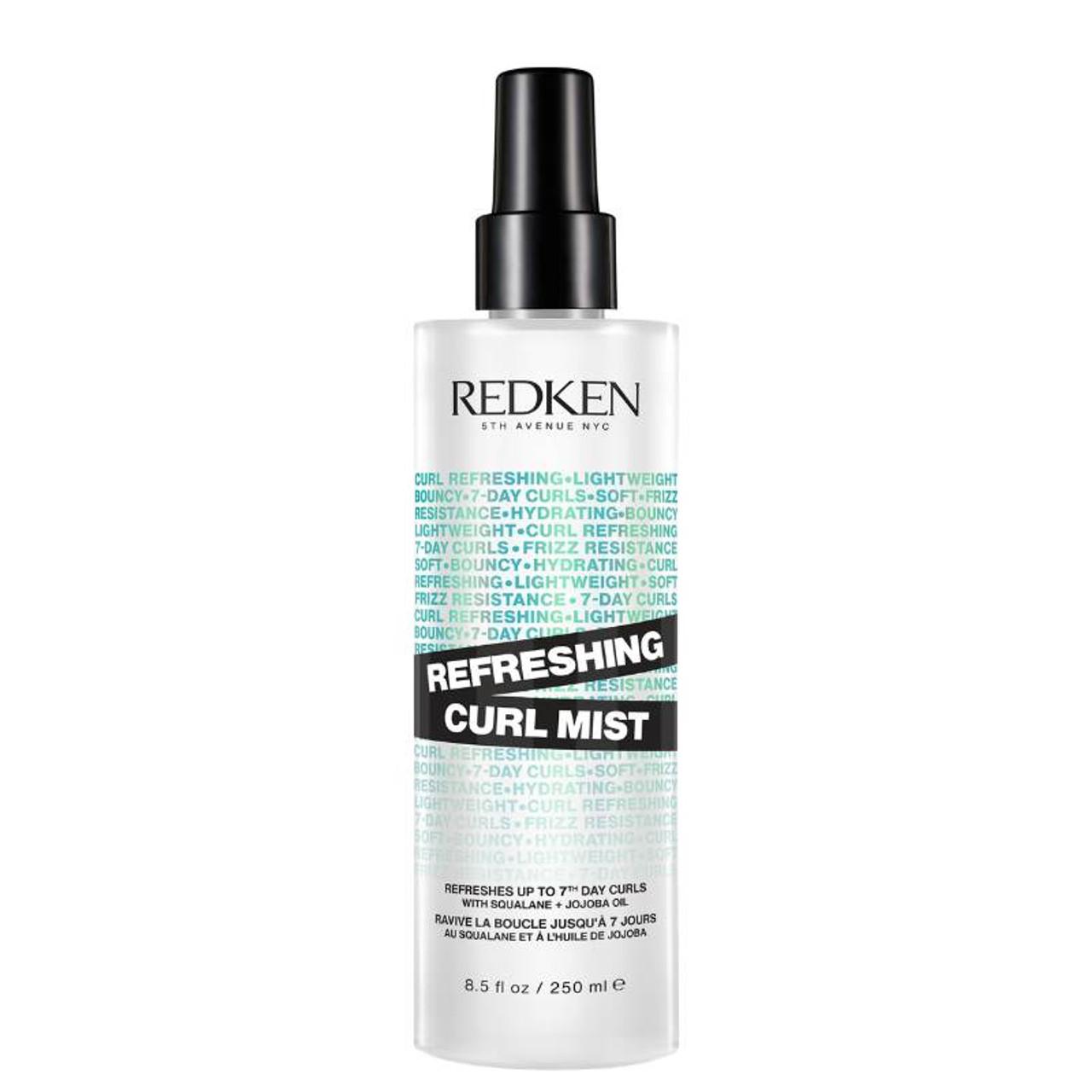 Redken Refreshing Curl Mist - Lightweight, Hydrating, Frizz Resistance, 7-Day Curls, 250ml