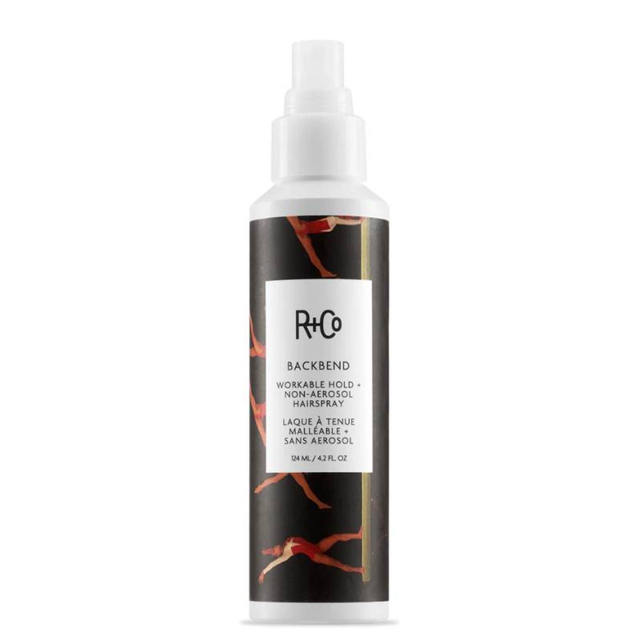 R+Co Backbend Work Spray - Workable Hold, Non-Aerosol Hairspray - Size 124ml