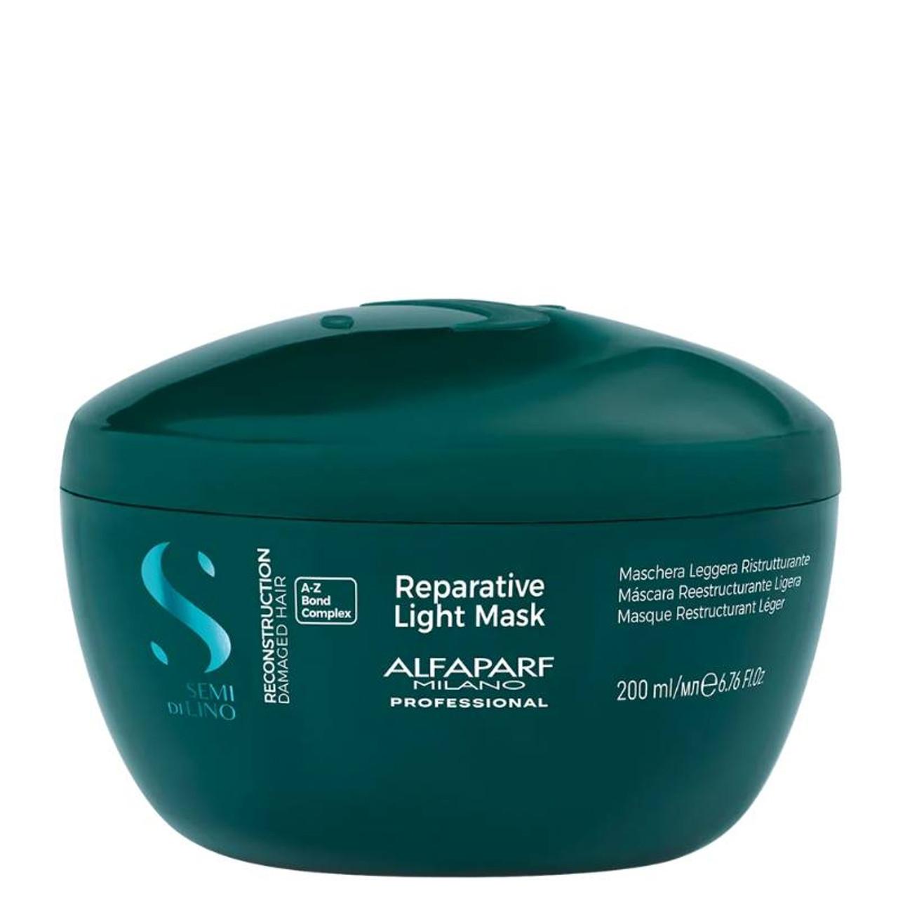 Alfaparf Semi Di Lino Reconstruction Light Mask for Damaged Hair 200ml