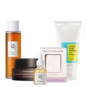 Korean Skincare Dry Skin Bundle with FREE BeautyFeatures Cleansing Mitts