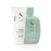 Alfaparf Semi Di Lino Scalp REBALANCE Purify Shampoo &amp; Alfaparf Semi Di Lino Diamond Illuminating Conditioner Duo image