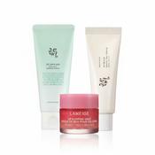 Beauty of Joseon Green Plum Refreshing Cleanser, Relief Sun Rice + Probiotics SP50+ PA ++++ 50ml &amp; LANEIGE Lip Sleeping Mask - Berry 20g Trio image