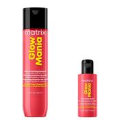 Matrix Glow Mania Shampoo 300ml &amp; FREE Mini 75ml Shampoo image