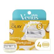 Gillette Venus &amp; Olay Coconut Blade Refill - 4 Pack