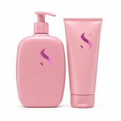 Alfaparf Semi Di Lino Moisture Nutritive Shampoo 500ml &amp; 200ml Conditioner Duo