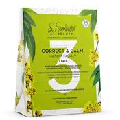Seoulista Beauty Correct &amp; Calm Instant Facial - 3 Pack image