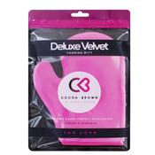 Cocoa Brown Deluxe Velvet Tanning Mitt image
