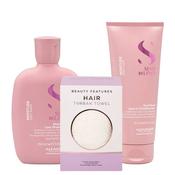 Alfaparf Moisture Shampoo &amp; Conditioner Duo with FREE Micro Fibre Hair Towel