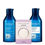 Redken Extreme Shampoo &amp; Conditioner Duo with FREE Micro Fibre Hair Towel