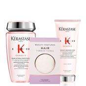 Kerastase Genesis Shampoo &amp; Conditioner Duo with FREE Micro Fibre Hair Towel image