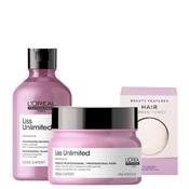 L'Oréal Professionnel Liss Unlimited Shampoo &amp; Mask With FREE Microfibre Hair Towel