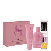 Alfaparf Moisture Gift Set with FREE BeautyFeatures Detangling Hairbrush image