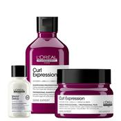 L'Oréal Professionnel Curl Expression Moisturising &amp; Hydrating Shampoo 300ml + Mask 250ml PLUS FREE Metal Detox Shampoo 100ml image