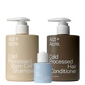 Act+Acre Stem Cell Cleanse Shampoo 296ml + Hair Conditioner 296ml PLUS FREE Daily Hydro Serum 15ml image