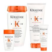 Kerastase Nutritive Shampoo &amp; Conditioner Duo Plus FREE Mini Shampoo &amp; Conditioner
