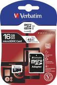 Micro SD Card 16GB with Adaptor image