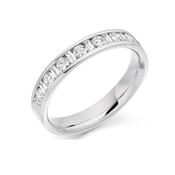 0.50ct Mixed Cut Diamond Ladies Wedding Ring WR2045 - 18ct-yellow-gold /  / earth-grown