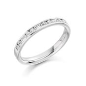 0.30 Carat Channel Set Ladies Diamond Wedding Ring WR2118 - platinum /  / lab-grown
