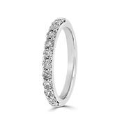 0.55ct Round Brilliant Cut Diamond Wedding Band WR011 - 18ct-yellow-gold /  / earth-grown