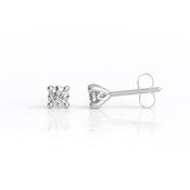 0.20ct Tulip Style Lab Diamond Stud Earrings BER201-L - 18ct-white-gold / lab-grown