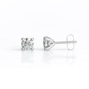 0.50ct Tulip Style Lab Diamond Stud Earrings BER203-L - 18ct-yellow-gold