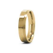 GWR2029 Gents 5mm Unique Yellow Gold Wedding Ring - 9ct-yellow-gold / 5mm / 