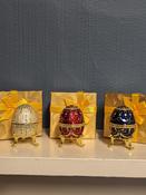 Vesta Egg Ring Box - ruby-dream-red