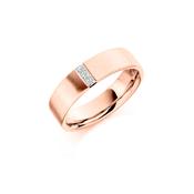 Bespoke Gents Rose Gold Diamond Wedding Band GDW007 -  / 9ct-rose-gold image