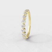 0.44ct Ladies Diamond Ring SB5698 - Made In Ireland - 18ct-white-gold /  / earth-grown