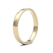 3mm Slight Court Yellow Gold Men's Wedding Ring GWR1028 - 18ct-yellow-gold / medium-size-f-q image